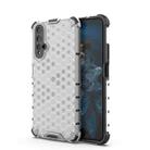 For Honor 20 Honeycomb Phone Case(White) - 1