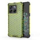 For OnePlus 10T Honeycomb Phone Case(Green) - 1