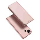 For Xiaomi Poco C40 DUX DUCIS Skin Pro Series Flip Leather Phone Case(Rose Gold) - 1