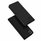 For Xiaomi Poco M4 5G DUX DUCIS Skin Pro Series Flip Leather Phone Case(Black) - 1