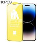 For iPhone 14 Pro 10pcs WEKOME 9D Curved HD Tempered Glass Film - 1