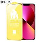 For iPhone 13 10pcs WEKOME 9D Curved HD Tempered Glass Film - 1