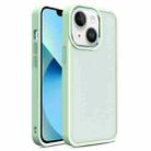 For iPhone 13 Shield Skin Feel PC + TPU Phone Case(Matcha Green) - 1
