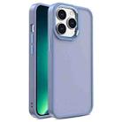 For iPhone 13 Pro Shield Skin Feel PC + TPU Phone Case (Sierra Blue) - 1