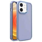 For iPhone 12 / 12 Pro Shield Skin Feel PC + TPU Phone Case(Sierra Blue) - 1