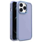 For iPhone 12 Pro Max Shield Skin Feel PC + TPU Phone Case(Sierra Blue) - 1