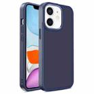 For iPhone 11 Shield Skin Feel PC + TPU Phone Case (Navy Blue) - 1