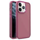 For iPhone 11 Pro Max Shield Skin Feel PC + TPU Phone Case (Red) - 1