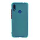 For Xiaomi Redmi Note 7 Shockproof TPU Transparent Protective Case(Green) - 1