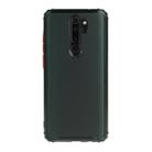 For Xiaomi Redmi Note 8 Pro Shockproof TPU Transparent Protective Case(Dark Green) - 1