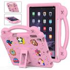 Handle Kickstand Children EVA Shockproof Tablet Case For iPad Air / Air 2 / iPad 5 / 6 / Pro 9.7(Pink) - 1