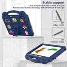 Handle Kickstand Children EVA Shockproof Tablet Case For iPad Air / Air 2 / iPad 5 / 6 / Pro 9.7(Navy Blue) - 5