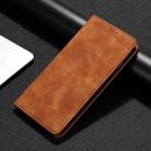 For Huawei Mate 50 Skin Feel Magnetic Horizontal Flip Leather Phone Case(Light Brown) - 5