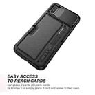 For iPhone XS Max ZM02 Card Slot Holder Phone Case(Black) - 4