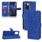 For ZTE Blade A72 5G Skin Feel Magnetic Flip Leather Phone Case(Blue) - 1