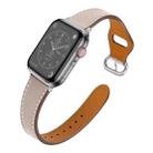 Small Waist Watch Band For Apple Watch Ultra 49mm / Series 8&7 45mm / SE 2&6&SE&5&4 44mm / 3&2&1 42mm(Starlight) - 2