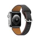 Small Waist Watch Band For Apple Watch Ultra 49mm / Series 8&7 45mm / SE 2&6&SE&5&4 44mm / 3&2&1 42mm(Black) - 1