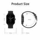 HAMTOD GT21 1.69 inch TFT Screen Smart Watch Supports Bluetooth Call/Sleep Monitoring/Heart Rate Monitoring(Obsidian Black) - 3