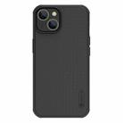 For iPhone 14 NILLKIN Frosted Shield Pro Magsafe Phone Case(Black) - 1