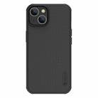 For iPhone 14 Plus  NILLKIN Frosted Shield Pro Magsafe Phone Case(Black) - 1