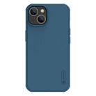 For iPhone 14 Plus  NILLKIN Frosted Shield Pro Magsafe Phone Case(Blue) - 1