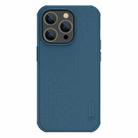 For iPhone 14 Pro Max NILLKIN Frosted Shield Pro Magsafe Phone Case(Blue) - 1