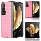 For Honor Magic V Bamboo Texture Phone Case(Pink) - 1