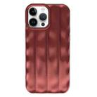 For iPhone 14 Pro 3D Stripe TPU Phone Case(Red) - 1