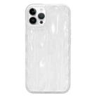 For iPhone 14 Pro Max 3D Stripe TPU Phone Case(Transparent) - 1