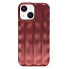 For iPhone 13 3D Stripe TPU Phone Case(Red) - 1