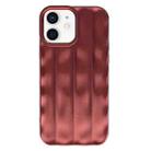 For iPhone 12 / 12 Pro 3D Stripe TPU Phone Case(Red) - 1