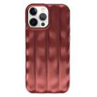 For iPhone 12 Pro Max 3D Stripe TPU Phone Case(Red) - 1