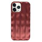 For iPhone 11 Pro Max 3D Stripe TPU Phone Case(Red) - 1