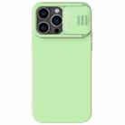 For iPhone 14 Pro NILLKIN CamShield Liquid Silicone Phone Case(Green) - 1