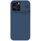 For iPhone 14 Pro NILLKIN CamShield Liquid Silicone Phone Case(Blue) - 1