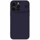 For iPhone 14 Pro NILLKIN CamShield Liquid Silicone Phone Case (Deep Purple) - 1