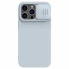 For iPhone 14 Pro NILLKIN CamShield Liquid Silicone Phone Case (Grey) - 1