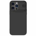 For iPhone 14 Pro Max NILLKIN CamShield Liquid Silicone Phone Case(Black) - 1