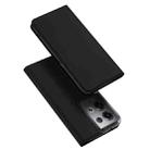 For OPPO Reno8 Pro DUX DUCIS Skin Pro Series Leather Phone Case(Black) - 1