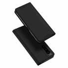 For Sony Xperia 5 IV DUX DUCIS Skin Pro Series Leather Phone Case(Black) - 1