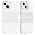 For iPhone 14 Wheat Straw Material Degradable TPU Phone Case(White) - 1