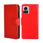 For Motorola Edge X30 Pro 5G/Edge 30 Ultra Crystal Texture Leather Phone Case(Red) - 1