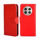 For Huawei Mate 50 Pro Crystal Texture Leather Phone Case(Red) - 1