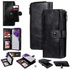 For Galaxy S20 Ultra Multifunctional Retro Detachable Magnetic Horizontal Flip Leather Case with Card Slots & Holder & Wallet & Photo Frame(Black) - 1