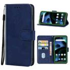 For Blackview BV5200 Leather Phone Case(Blue) - 1