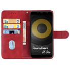 For Ulefone Power Armor 16 Pro Leather Phone Case(Red) - 3