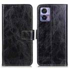 For Motorola Edge 30 Lite / Edge 30 Neo Retro Crazy Horse Texture Leather Phone Case(Black) - 1