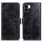 For Xiaomi Redmi A1 Retro Crazy Horse Texture Leather Phone Case(Black) - 1