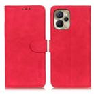 For Realme 9i 5G / 10 5G KHAZNEH Retro Texture Leather Phone Case(Red) - 1