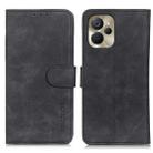 For Realme 9i 5G / 10 5G KHAZNEH Retro Texture Leather Phone Case(Black) - 1